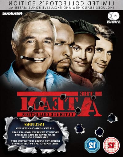 The A-Team Complete - Bluray Box Set - Films Kijken - 22 Disc Collectors Edition - 80 g