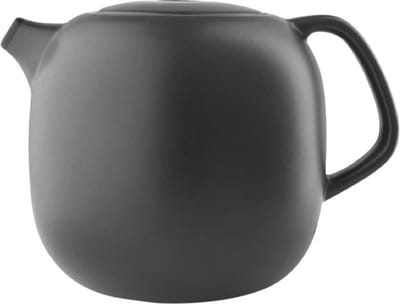 Eva Solo - Nordic Kitchen Theepot 1 liter - Zwart - Aardewerk - Siliconen