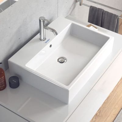 Duravit Vero Air countertop sink ground with 1 tap hole 60 x 47 cm 2352600000