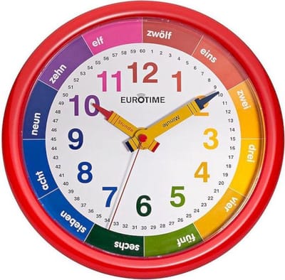 Eurotime - 80013 - wandklok - Quartz - Analoog
