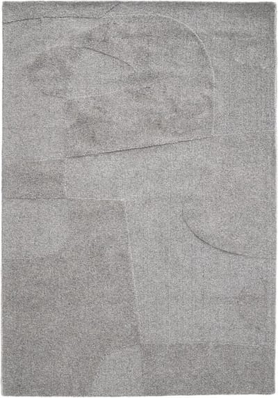 Vloerkleed Yuka 160x230cm - grey | BY-BOO
