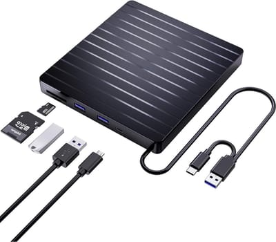 Draagbare Externe DVD Speler voor Laptop - DVD Burner