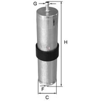 Brandstoffilter SOFIMA S 1569 B