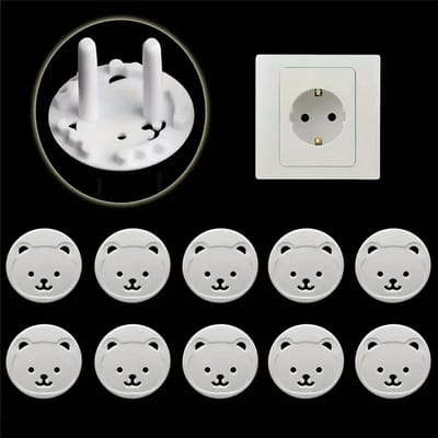 10x Beer Design Stopcontact Beschermers – Kindveilig – Anti-elektrische Schok – EU Standaard – Stopcontact Covers voor Baby & Kids