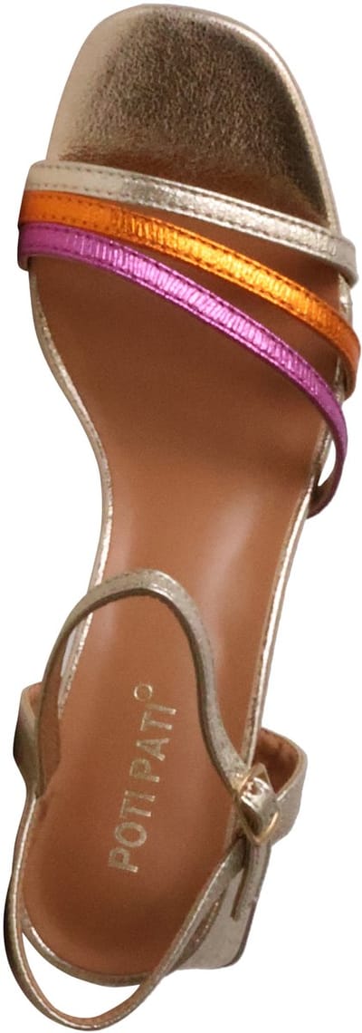 Sandalen met hak