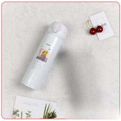Cartoon Meisjes en Kinderen Bounce Cup 304 Roestvrij Staal Thermos met Slot Studentenbekers Cadeaubekers