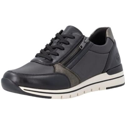Remonte -Dames - zwart - sneakers - maat 36