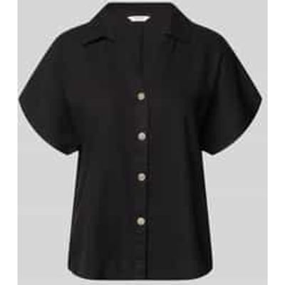 regular fit overhemdblouse van linnenmix model 'Falakka'