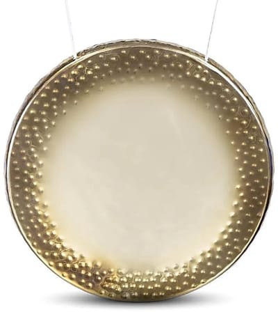 Mirror Gong Gekleurde rand - 40 cm