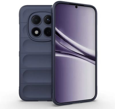 MobyDefend Hoesje - Geschikt voor Xiaomi Redmi Note 15 Pro 5G - TPU Gripcase - Blauw