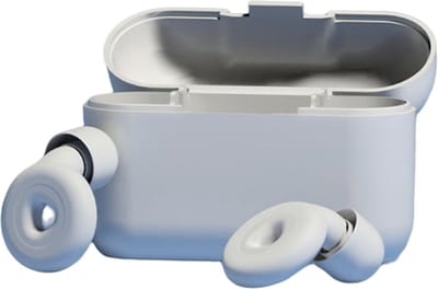 EASSII Herbruikbare Oordoppen voor Slapen en Festivals - Partyplugs - Gehoorbescherming - Festival Oordopjes - Slaapoordoppen - Geluidsdemping Tot 26 dB - 4 Maten S/M/L - Wit