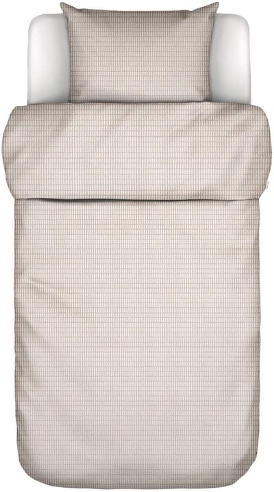 Marc O'Polo Loke Dekbedovertrek Oatmeal - Eenpersoons – 140x200/220 cm