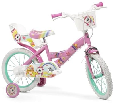 Eenhoornfiets 40,6 cm (16 inch) voor kinderen van 5 tot 8 jaar