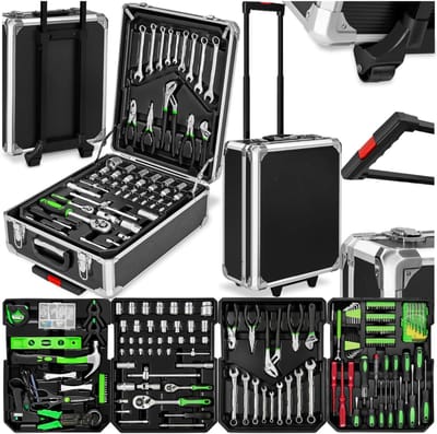 AHD® Gereedschaptrolley - Gereedschapstrolley Leeg Met Wielen - Gereedschapstrolley - Zwart - 37cm x 20cm x 100cm