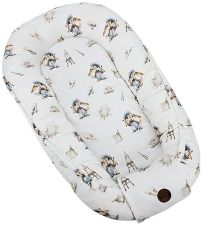 Bamboo Baby Nest 100% Bamboo – Antibacterial & Safe Sleep Pod PAINTER