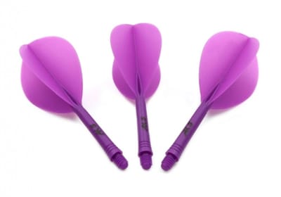 Cuesoul - Tero Flight System AK5 Rost Teardrop - Purple - Dart Flights