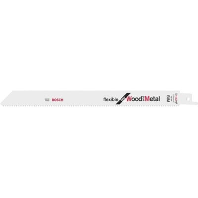 Bosch - Reciprozaagblad S 1122 HF Flexible for Wood and Metal - 25 stuks