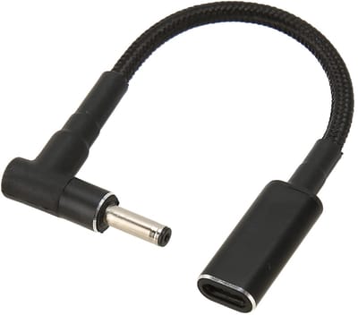 USB C Naar Slim Tip Adapter DC 4.0x1.35mm - 100w Type C Power PD Oplaadkabel - Laptop Oplaadadapter Vervanging .
