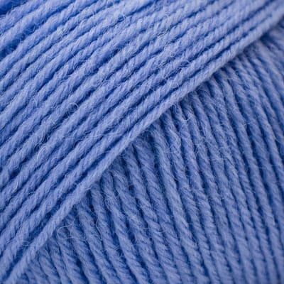 Brei-Haakgaren Luca-s – WoolenWalk Merino - 10 - Light Blue - LichtBlauw - bol van 50 gram