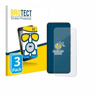 BROTECT - Screenprotector voor TCL NXTPAPER 60 Ultra - Folie Beschermfolie Beschermglas matte 3 Stuks