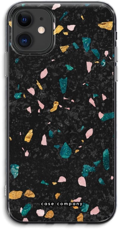 Case Company® - Hoesje geschikt voor iPhone 11 hoesje - Terrazzo N°10 - Soft Cover Telefoonhoesje - Bescherming aan alle Kanten en Schermrand