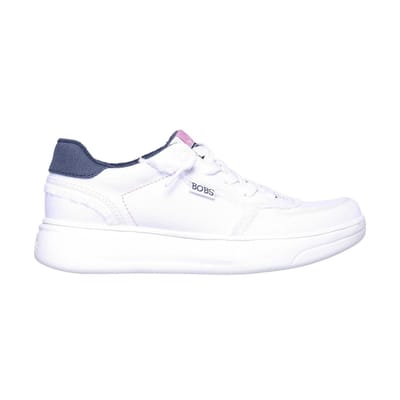 Skechers Dames Skipper Hi Canvas Sneakers (Wit)