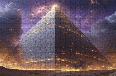 Houten Puzzel - Legpuzzel Volwassenen - Ontspannen Tijdverdrijf - Siberische Stammen - 100x70 cm - Sterrenhemel