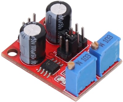 Dailygoody - NE555 Vierkantgolf Signaalgenerator Module - Instelbare Pulsduur - 5V-15VDC - Elektronische Componenten - Precisie Signalen - Ideaal voor