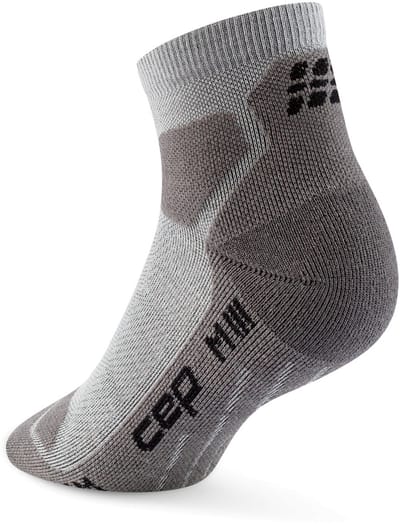 CEP Hiking Light Merino Low-Cut Compressie - Grijs/Donkergrijs - Dames (34-37)