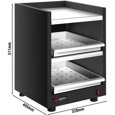 GGM Gastro Tassenwärmer - 400 Watt - mit 3 Ablagen