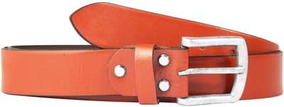 Leonardo Verrelli Leonardo Verrelli herenriem 90 cm - 130 cm (taillemaat) in cognac van 100% echt leer, inkortbaar