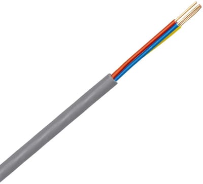 Dynamic signaalkabel YR 3x0.8mm² Dca-s2,d0,a3 grijs per haspel 500 meter