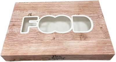 Catering Doos met Venster 55x37x8,5 cm – Grote Verpakkingsdoos Catering – 40 Stuks