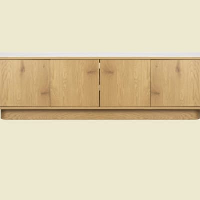 Housecraft Living Almira Dressoir Laag 180 cm Marmerlook/ Naturel