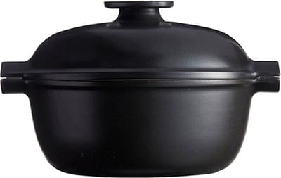 Emile Henry Kookpan rond Delight E-box - 4.0Ltr - Slate