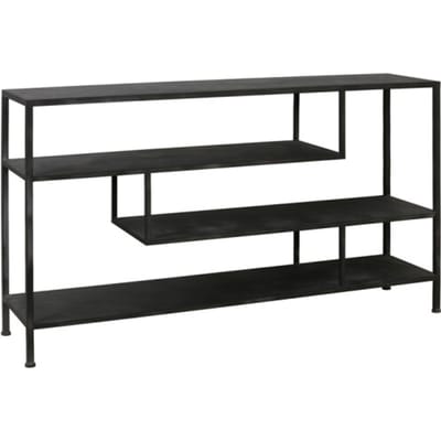 Light & Living Side table Ylaya - Antiek Zwart - 140x35x80,5cm - Modern