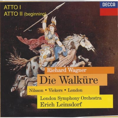 CD VICKERS:BROUWENSTIJN: - Wagner:Die Walkure  LRC01032 Japan Klassiek Gebruikt gray
