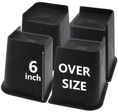 Extra grote bedverhogers 6 inch - meubelverhogers voor tafel, sofa, stoel en bureau