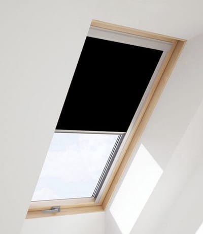 Contrio Verduisterend Rolgordijn voor VELUX dakraam U08, 808, 8 *Beige*