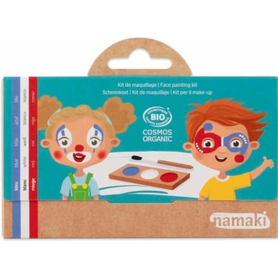 Namaki schminkset clown en harlekijn 3 kleuren 3 jr+