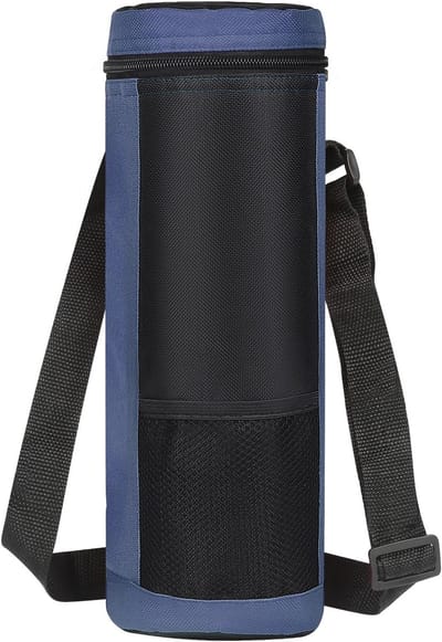 Geïsoleerde waterfles koeltas met draagtas en schouderriem - Perfect voor reizen en outdoor activiteiten