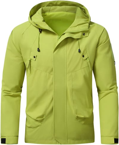 YOUTHUP Heren Jack - Capuchon en Winddicht Outdoorjas - XL