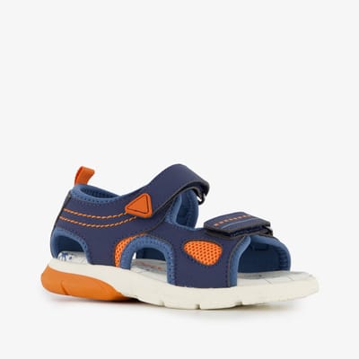 Blue Box jongens sandalen blauw oranje - Maat 24