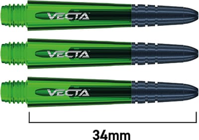 Winmau Vecta Green - Dart Shafts