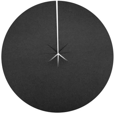 Worteldoek Schijf - Anti-Onkruid Boomring - Vilt Boommat voor Planten en Potten - Ø 30 cm - 12 Stuks- zwart