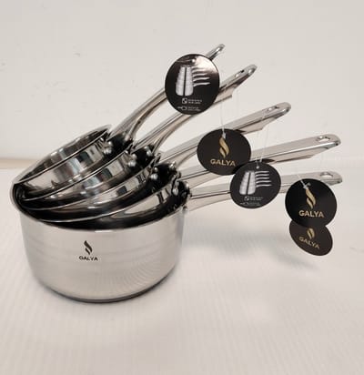 Galya cookware pannenset 5 delig - Galya cookware Set de casseroles 5 pièces