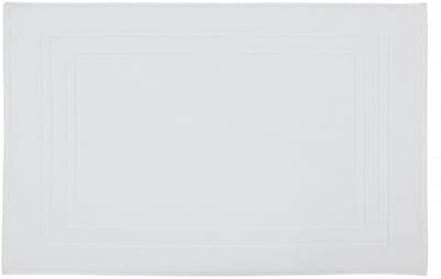 DoubleDry Hotel Badmat 50 x 80 cm – 100% Katoen 1000 g/m2 – Zacht & Absorberend - Wit