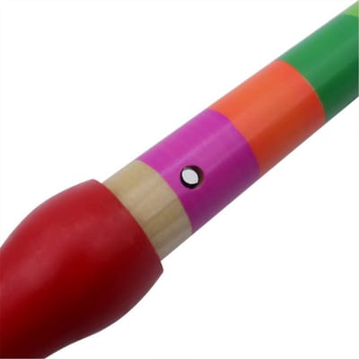 Houten Fluit Speelgoed - Muziek Recorder - Muziek Leren - Educatief Instrument - 32.5 cm - 4 Kleuren