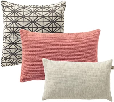 Dutch Decor - KUSSENSET - 3-delig - Modern Blush - 45x45 cm, 40x60 cm, 30x50 cm - inclusief binnenkussens - antraciet, roze, grijs - Met Ritssluiting – Decoratie Kussens - Comfortabele kussentjes voor op de Bank