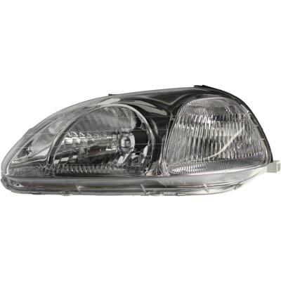 VanWezel 2527961 - Phare gauche pour Honda Civic 3 et 4 portes de 10/1995 à 2001